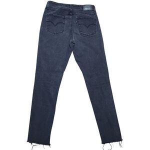 Levi's 721 High Rise Skinny Black Jeans Womens Size 29 Ripstop Cozycore Casual